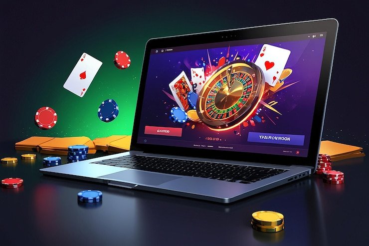 Tampilan live casino jitu angka dengan dealer dan antarmuka permainan